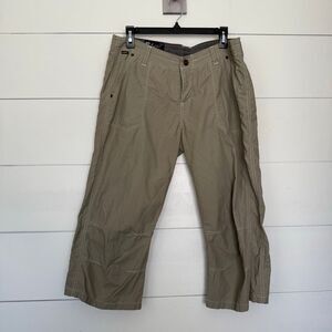 Kuhl Women’s 12 Cropped Pants Khaki Vintage Hiking